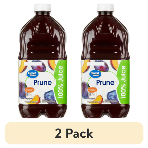Great value 100 prune juice - great, 100%