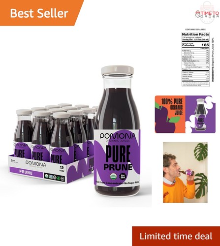 Pure prune juice - pure, 8.4oz